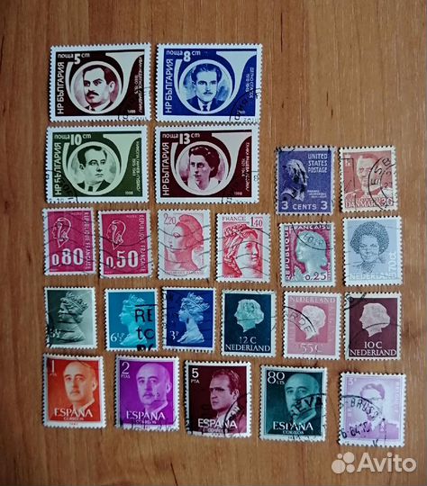 Марки разной тематики