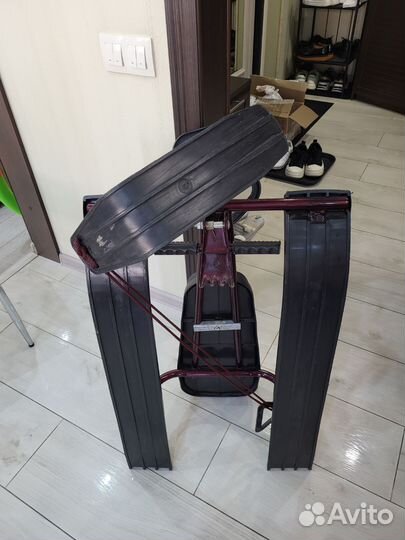 Детский снегокат с ручкой