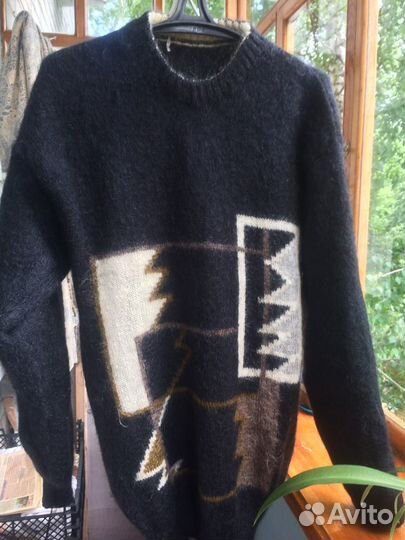 Свитер муж.52-54 р-р(мохеровый)