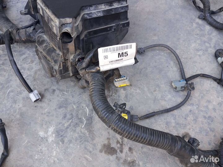 Проводка моторного отсека кашкай 10