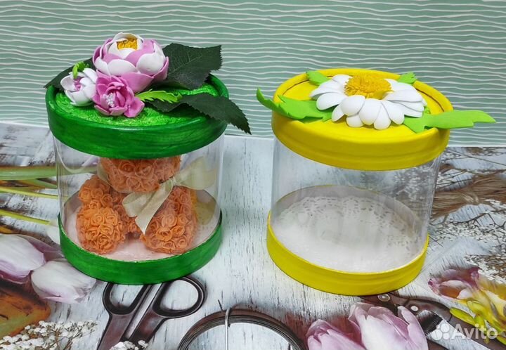 Тубус для подарков, ручной работы