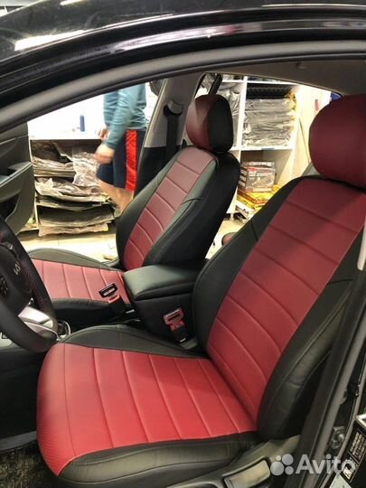 Автомобильные чехлы на Kia Rio 4 (2017+)