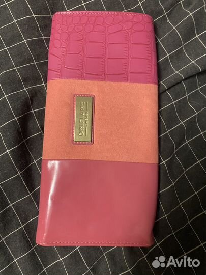 Розовый клатч