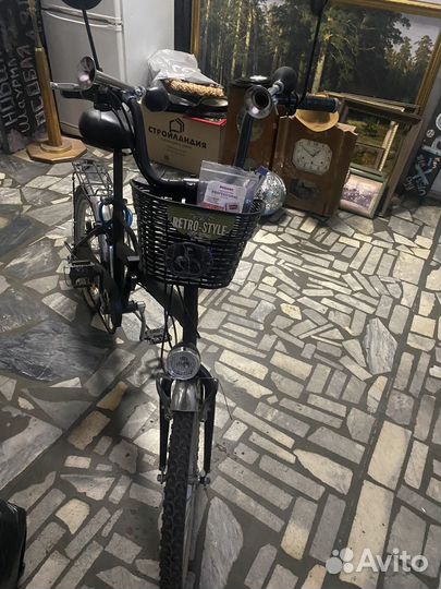 Велосипед в стиле ретро