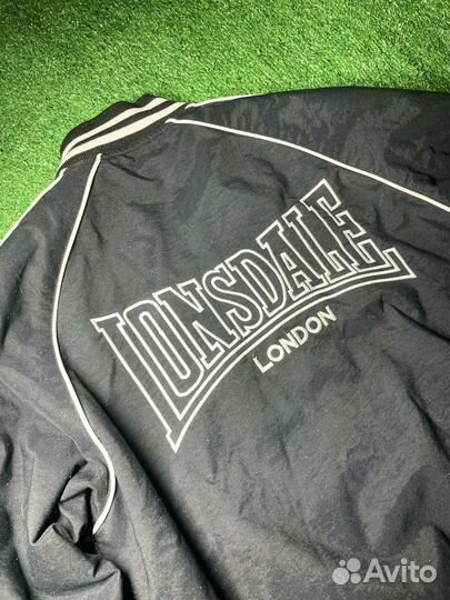 Бомбер харингтон lonsdale big logo