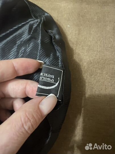 Норковый мягкий берет