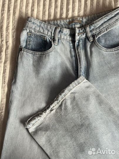 12 storeez джинсы голубые