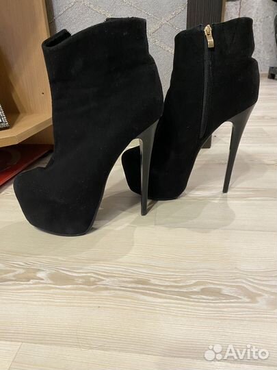 Ботильоны женские на каблуке 38