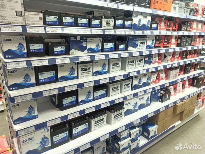 Доставка Акб 12Ач Иркут YT14B-BS на мотоцикл Hyosu