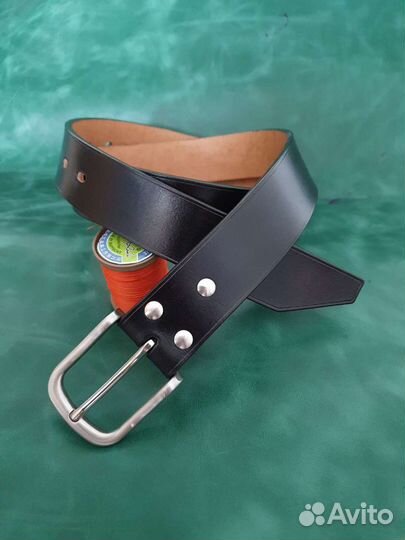Мужской кожаный ремень