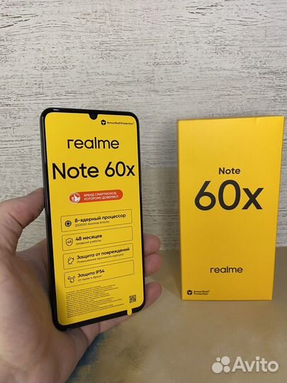 realme Note 60x, 3/64 ГБ
