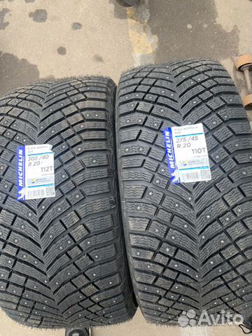 Michelin X-Ice North 4 SUV 305/40 R20 и 275/45 R20