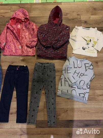 Броньпакет одежды на девочку 110-116