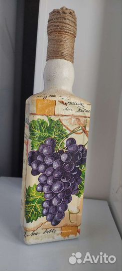 Бутылки декоративные