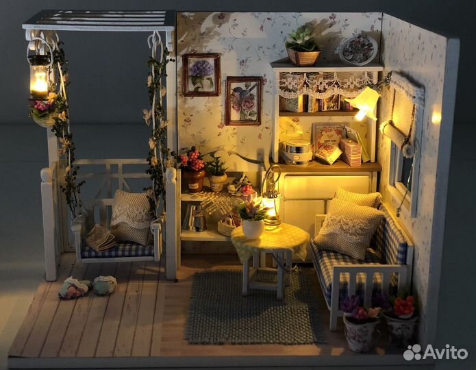 Миниатюрный домик DIY