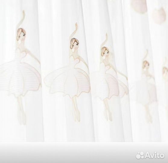 Шторы тюль в детскую новые