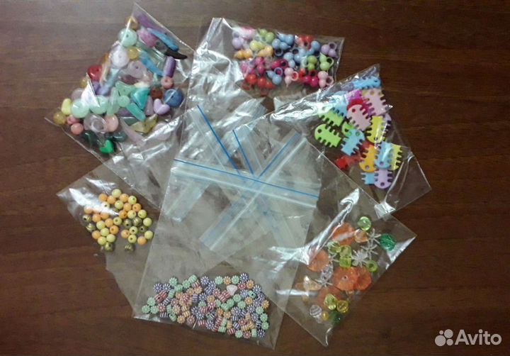 Бусины для детского творчества