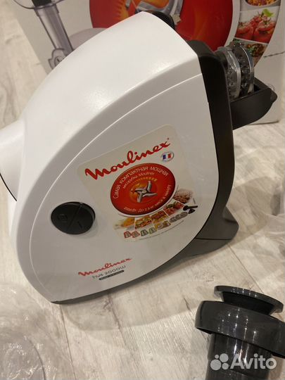 Мясорубка moulinex 10 в 1, с овощерезкой