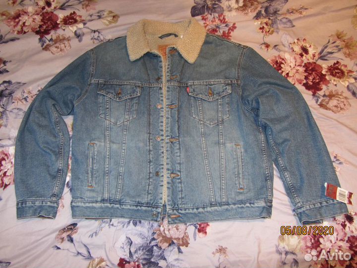 Джинсовая куртка Levis Sherpa