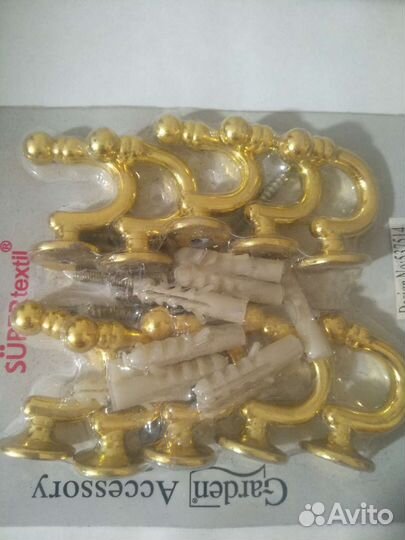 Крючки для шторных подхватов