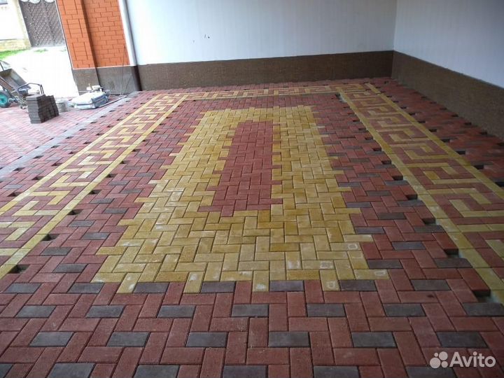 Тротуарная плитка 100*200*45 серая в наличии