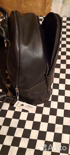Рюкзак женский кожаный черный