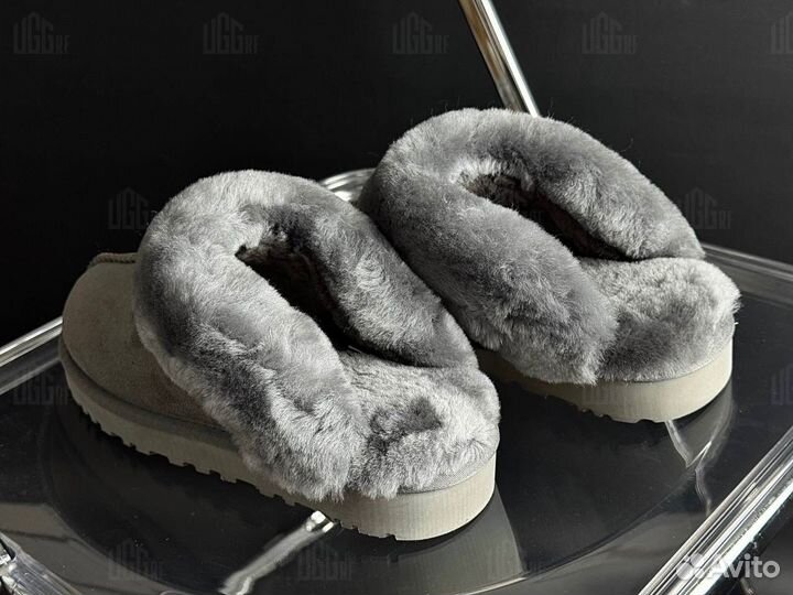Тапочки Угги Ugg Slippers Scufette Grey