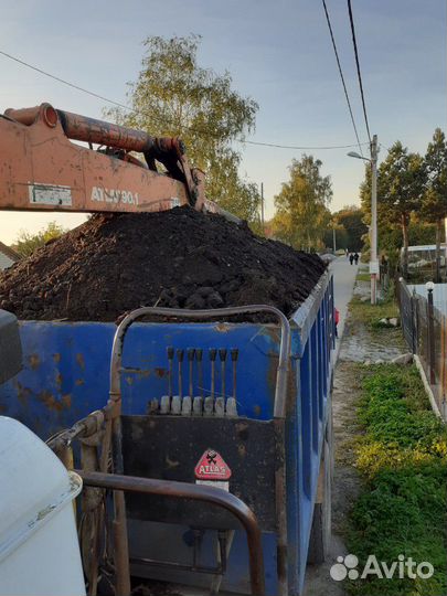 Услуги манипулятора-самосвала, экскаватор,Грейфер