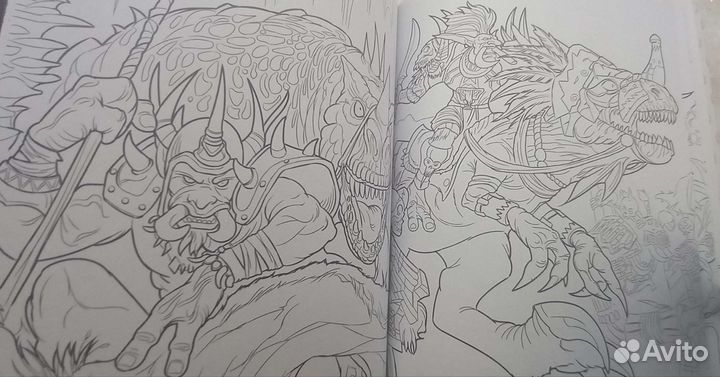 Раскраска твердый переплет