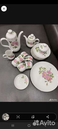 Чайный сервис фарфор
