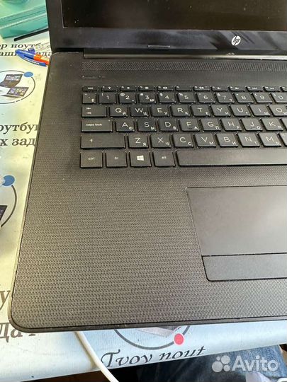 Игровой ноутбук 17.3» HP 17, SSD 240gb + 480gb