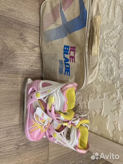 Коньки детские раздвижные 30-33 р