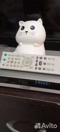 CD/DVD плеер sony с пультом и колокольчиками