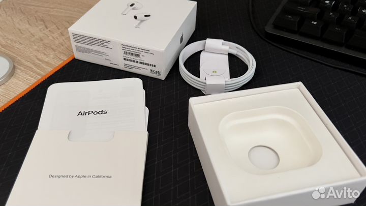 Беспроводные наушники apple airpods 3