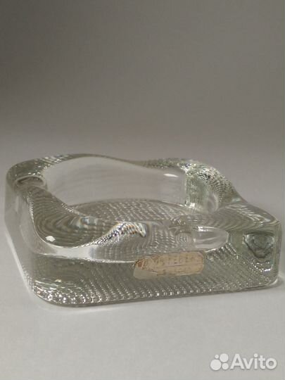 Пепельница. Художественное стекло. Pekeberg.Швеция