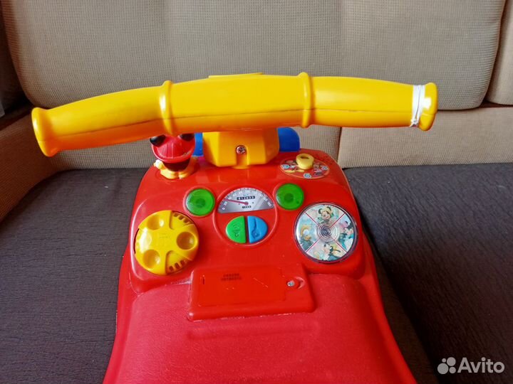 Пожарная машина Каталка-пушкар Disney