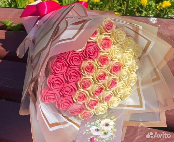 Сладкий букет, букет из шоколада