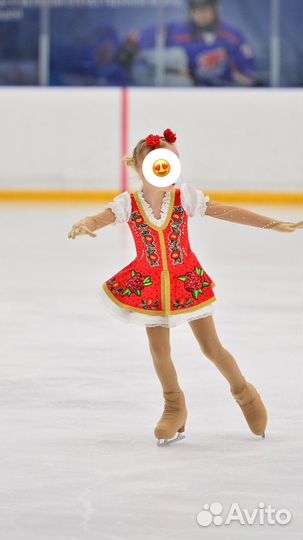 Платье для фигурного катания 122 128 134