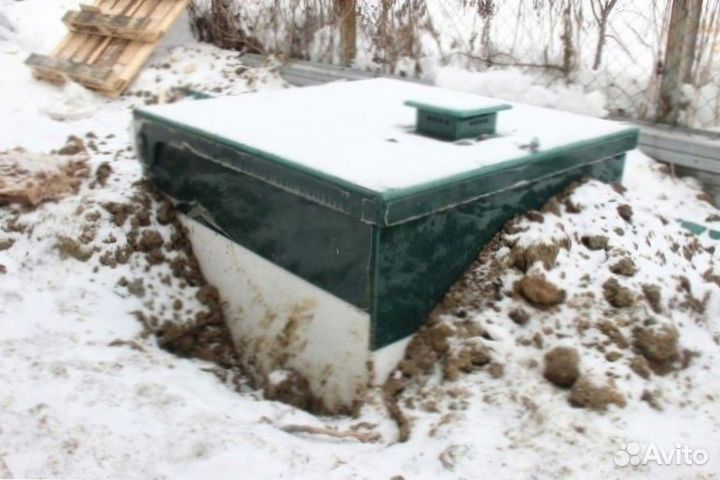 АВТОНОМНАЯ канализация работаем зимой гарантия