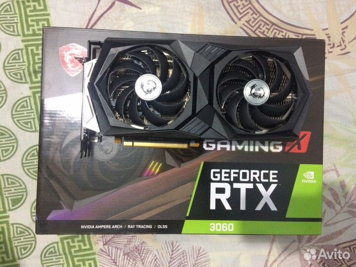 MSI GeForce RTX 3060 gaming X