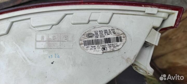 Фары стопы фонари skoda Octavia a7, Octavia a7 fl