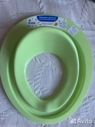 Накладка на унитаз детская,горка