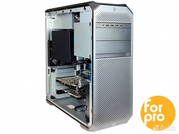 Графическая станция HP Z6 G4 4114Sil 96GB, SATA