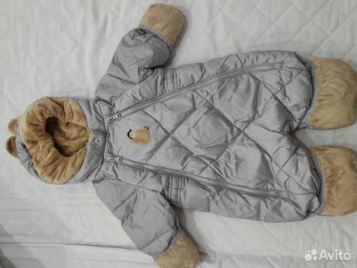 Комплект на выписку, зимний комбинезон