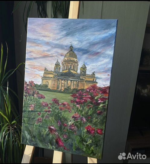 Картина маслом на холсте