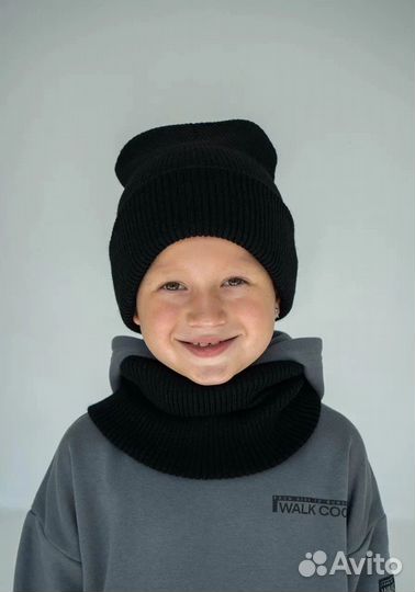 Зимняя шапка и снуд