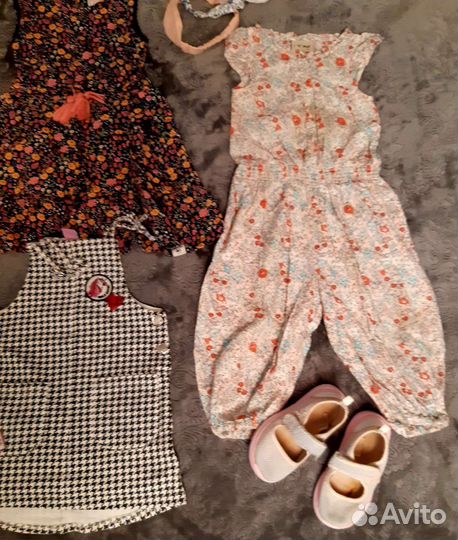 Пакет вещей для девочки 2 года