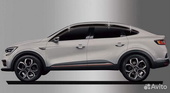 Дефлектор двери Renault Arkana c 2019