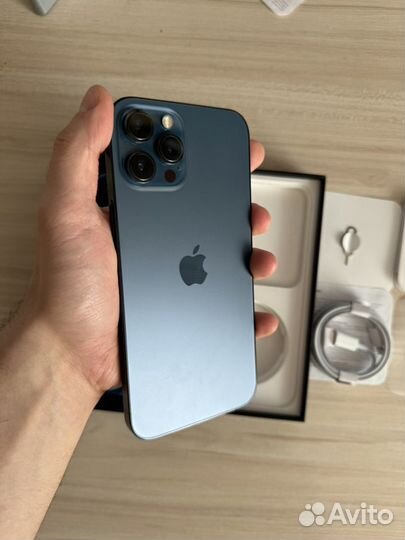 iPhone 12 pro max 256 gb (акб 92 sim)