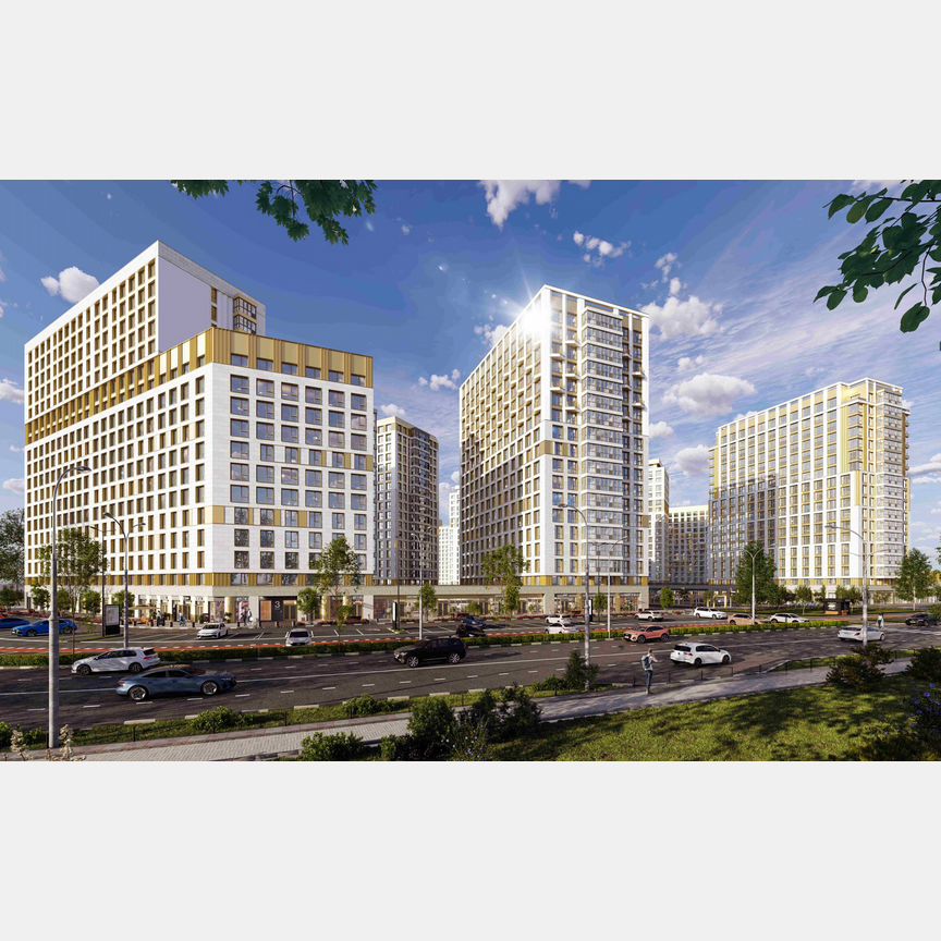 3-к. квартира, 78,5 м², 4/18 эт.